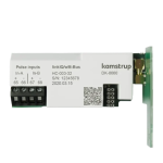KAMSTRUP 1 x linkIQ/wM-Bus, Pulsing. (In-A, In-B), exkl. antenn
