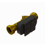 KAMSTRUP 1 x ULTRAFLOW 54 - qp 2.5 m³/h G1B (R¾) 130mm Mässing